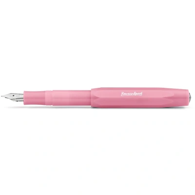 Obrázek Kaweco plnicí pero Frosted Sport I prémiové luxusní pro inkoustové bombičky s vysoce kvalitním ocelovým hrotem sportovní 13,5 cm Blush Pitaya šířka pera: EF (extra