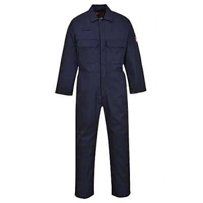 Obrázek Portwest Bizweld overal zpomalující hoření, navy, Large Reg Leg