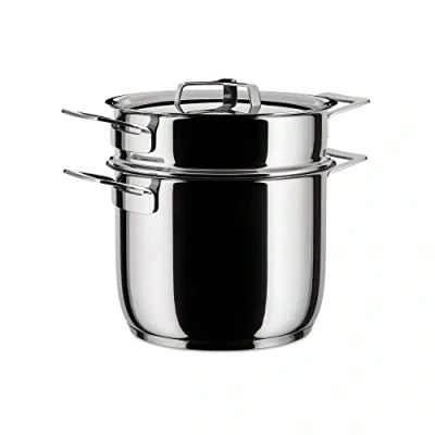 Obrázek Alessi Sada těstovin &quot;POTS&amp;PANS&quot; z ušlechtilé oceli, stříbrná