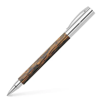 Obrázek Faber Castell 148120 kuličkové pero AMBITION Cocos, kovový hrot: 0,7 mm, včetně dárkového balení