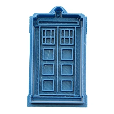 Obrázek Cuticuter Vykrajovací forma Doctor Who Tardis, modrá, 8 x 7 1. 5 cm