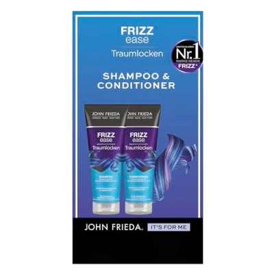 Obrázek John Frieda Frizz Ease Traumlocken Set šampon, 250ml &amp; Conditioner, Typ vlasů: vlnité, kudrnaté, frizzy vyživující pro setrvačně definované lokny