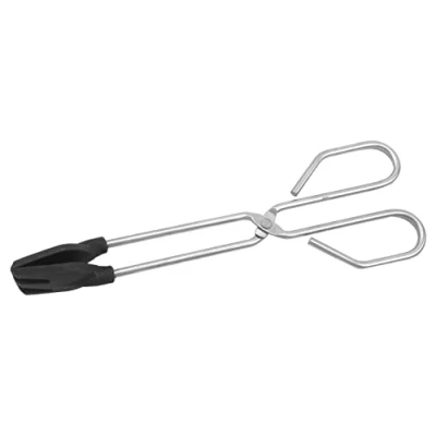 Obrázek FACKELMANN Food&amp;More Küchenzange Silikon aus Edelstahl mit Silikonschaufeln Sortiert, 25 x 8 cm, 1 Stück/s, Kunststoff, Farben gemischt, cm