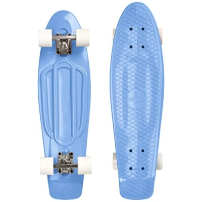 Obrázek Ridge Skateboards Pastel 27&quot; Cruiser Nickel Board, 69 cm, skateboard vyrobený z EU, kompletní