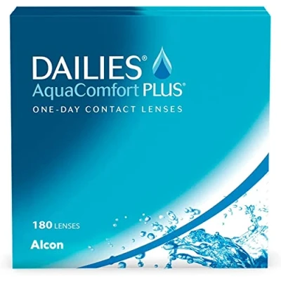 Obrázek Dailies AquaComfort Plus denní čočky měkké, 180 kusů, BC 8,7 mm, DIA 14,0 7 dioptrií