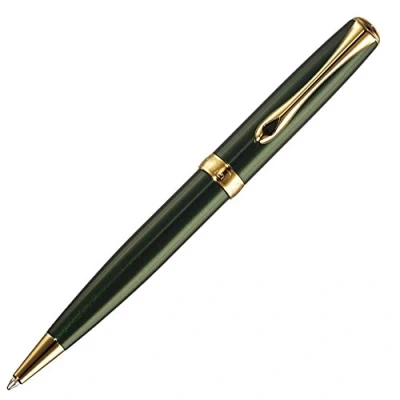 Obrázek Diplomat D40211040 Excellence A2 propiska, Evergreen Zlato