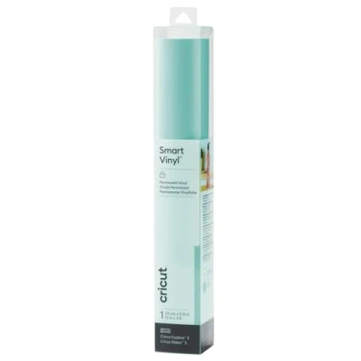 Obrázek Cricut 2008629 Smart Vinyl Permanent 1 Sheet 33cm x, Polyvinylchlorid, Mint Green, 0.9m (3ft),