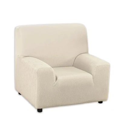 Obrázek Martina Home Elastischer Sofabezug, Modell Emilie, elfenbeinfarben, 1 Sitzer