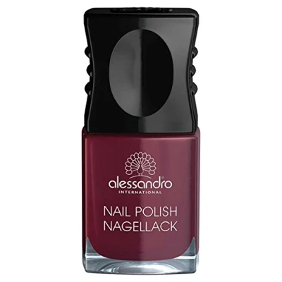 Obrázek alessandro Lak na nehty 54 Midnight Red, 10 ml
