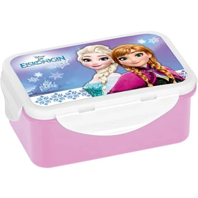 Obrázek GEDA Svačinová dóza Ledová královna Anna a ELSA, plast, vícebarevná, 16 x 9 6,5 cm
