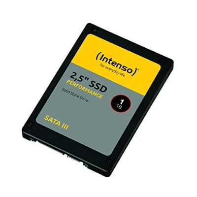 Obrázek Intenso Interní 2,5&quot; SSD SATA III Performance, 1 TB, 550 MB/s, černý, pevný disk