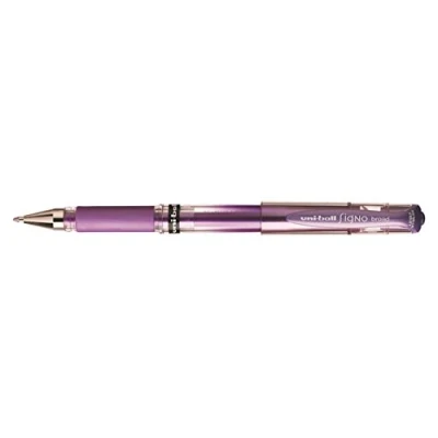 Obrázek uni ball 146838 Gelové pero Signo UM 153, broad, 1,0 mm, metalická fialová, 1 kus