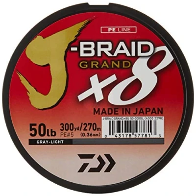 Obrázek J Braid Grand Spule, 274 m, Grau, leicht