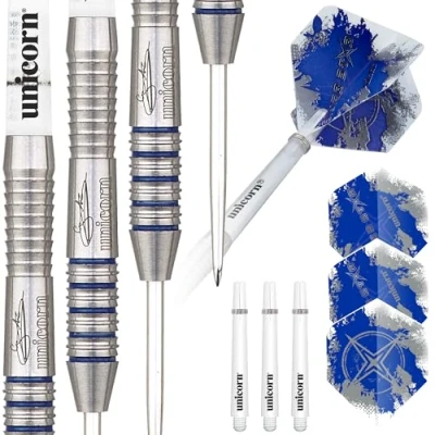 Obrázek Unicorn Silver Star Gary Anderson Steel Dart, 80% Tungsten, 27g