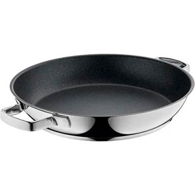 Obrázek WMF Permadur Advance Servírovací / pánev na smažení indukční 32 cm, z ušlechtilé oceli, nerezová ocel Cromargan, vhodná do trouby