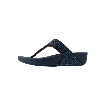 Obrázek Fitflop LULU Glitter Toethongs Sandály s odděleným palcem, Ženy, Velikost: 36, Midnight navy boty