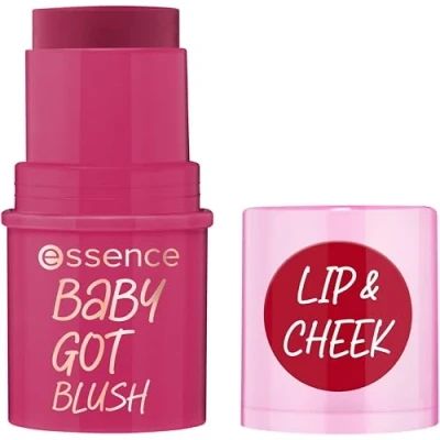 Obrázek essence baby got blush, růž, č. 50, červená, okamžitý výsledek, přirozený, zářivě svěží, veganský, bez konzervačních látek, parabenů, mikroplastových částic, balení 1 ks (5,5 g)