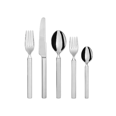 Obrázek Alessi 4180S5 Besteckset 5 TLG, Edelstahl, Silber, 11 x 4 27 cm, Einheiten
