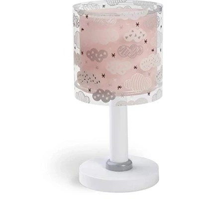 Obrázek Dalber Kinder Tischlampe Nachttischlampe kinderzimmer Wolken Clouds Rosa, 41411s, E14