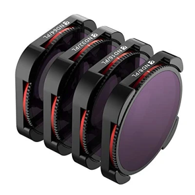 Obrázek Freewell Bright Day 4K série 4 balení filtrů kompatibilní s Hero12, Hero11, Hero11 Mini, Hero10, Hero9 černé