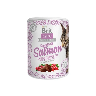 Obrázek BRIT CARE Cat Snack Superfruits Salmon 100g