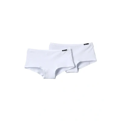 Obrázek Skiny Essentials Girls PANT 2 PACK Boxerky pro děti, Velikost: 140, White