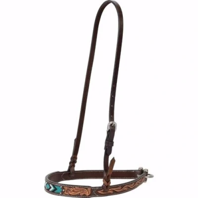 Obrázek Turquoise Cross Beaded Noseband