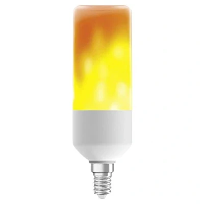 Obrázek OSRAM LED STAR FLAME STICK plamenová lampa lampa, patice: E14, 0,50 W, Warm Comfort Light 1500 K [třída energetické účinnosti G], bílá