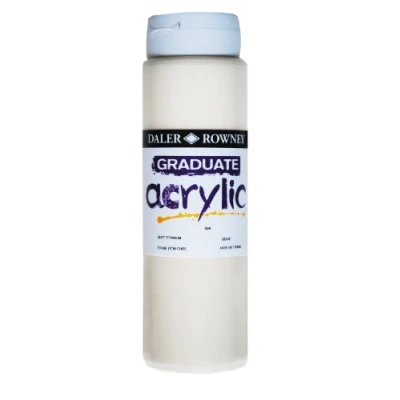 Obrázek Daler Rowney DR123500024 Graduate akrylová barva 500 ml, Buff Titan
