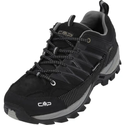 Obrázek CMP Rigel LOW Trekking Shoes WP Trekingové boty, Muži, Velikost: 43, Nero/grey boty