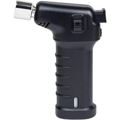 Obrázek Lurch 10893 Bezpečnostní butanový plynový hořák Home pro flambování, na krém Brule, k osvětlení krbu nebo grilu, ohňostroj a více, černý