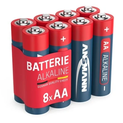 Obrázek ANSMANN Red alkalická baterie Mignon AA LR6 Longlife (8dílná sada)