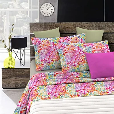 Obrázek Italian Bed Linen Fantasy ložní prádlo, Spring, dvojité, mikrovlákno