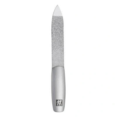 Obrázek ZWILLING Safírový pilník na nehty (hrubé a jemnozrnné plochy pro zkrácení tvarování, čisticí špička), prémiový černý, 90 mm