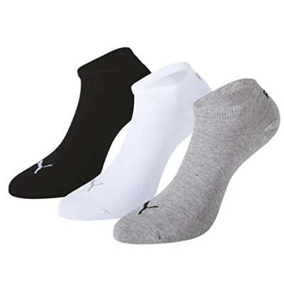 Obrázek PUMA, unisex, sportovní ponožky, balení po 3 párech 39 42