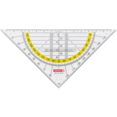 Obrázek Brunnen Geometrický trojúhelník 16 cm rukojeť čirá