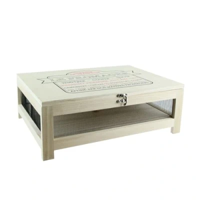 Obrázek Cook Concept Käsekeller mit Tablett, Beige, H14,8 x 27 39 cm