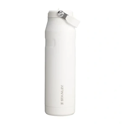 Obrázek Stanley Flip Straw 2.0 Láhev na pití s brčkem 1.06l termopohárek chladí 17 hodin 4 dny ledově chlazená bez BPA zabezpečená proti vytečení Pro držák nápojů vhodná do myčky nádobí Frost