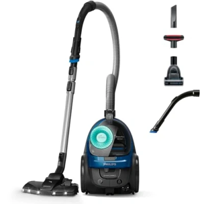 Obrázek PHILIPS PowerPro Expert 5000 Series Beutelloser Staubsauger 900 W Motor, PowerCyclone 7 Technologie, Allergie H13 Filter, TriActive LED Düse, Kompakt und Leicht (FC9557/09)