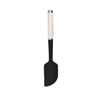 Obrázek KitchenAid Löffel Pfannenwender, Küchenutensil aus Silikon, Hitzeresistent Empire Rot, Mandelcreme