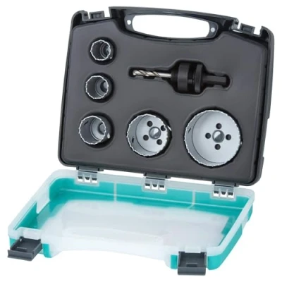 Obrázek Wolfcraft 3498000 sada děrovek BiM, 7dílná