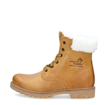 Obrázek Panama Jack Dámské 03 Igloo Combat Boot, Žluté Vintage B1.