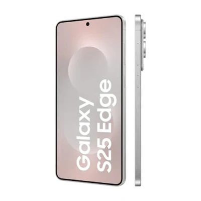 Obrázek Samsung Smartphone Galaxy S25 Edge AI s AI, bez smlouvy, mobilní telefon Android, 12 GB RAM, 512 paměť, 200MP kamera, titanová stříbrná barva, 3letá záruka výrobce [exkluzivně na Amazon]