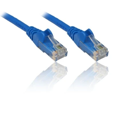 Obrázek PremiumCord Síťový kabel, Ethernet, LAN &amp; Patch kabel Cat6, UTP, rychlý flexibilní a robustní RJ45 1Gbit/S, AWG 26/7, měděný 100% Cu, modrý, 0,5 m