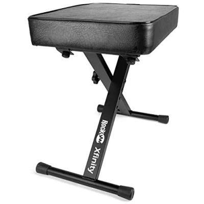 Obrázek RockJam Premium Adjustable Padded Keyboard Bench or Digital Piano Stool, standardní
