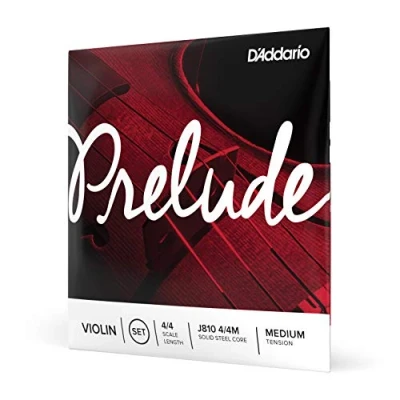 Obrázek D&#039;Addario Houslové struny Strings Prelude Violin J810 4/4M 4/4 Scale, Medium Tension kompletní sada