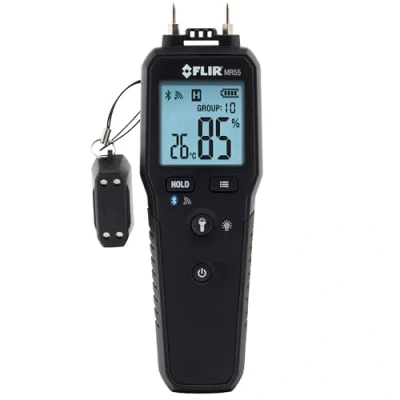 Obrázek FLIR MR55 Pin Moisture Meter with Bluetooth for Instant Data Sharing via the Tools® Mobile app.