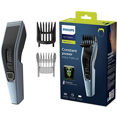 Obrázek Philips Hair Clipper Series 3000 zastřihovač vlasů s technologií Trim n Flow (model HC3530/15)