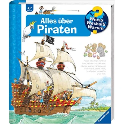 Obrázek Wieso? Weshalb? Warum?, Band 40: Alles über Piraten (Wieso? 40)