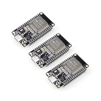 Obrázek ELEGOO ESP WROOM 32 vývojová deska USB C, 2,4 GHz Dual Modus WiFi + Bluetooth Core mikrokontrolér pro Arduino IDE, podpora AP/STA/AP+STA, čip CP2102 (3)